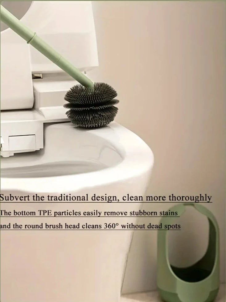 Self Optical Toilet Bowl Brush, Soft Bristles Toilet Cleaning Brush With Extended Handle, Flexible Toilet Cleaning Bowl Brush Head With Silicone Bristles, Dead Corner Toilet Brush, Household Wash Toilet Cleaning Accessories Self Optical Toilet Bowl Brush, Soft Bristles Toilet Cleaning Brush With Extended Handle, Flexible Toilet Cleaning Bowl Brush Head With Silicone Bristles, Dead Corner Toilet Brush, Household Wash Toilet Cleaning Accessories